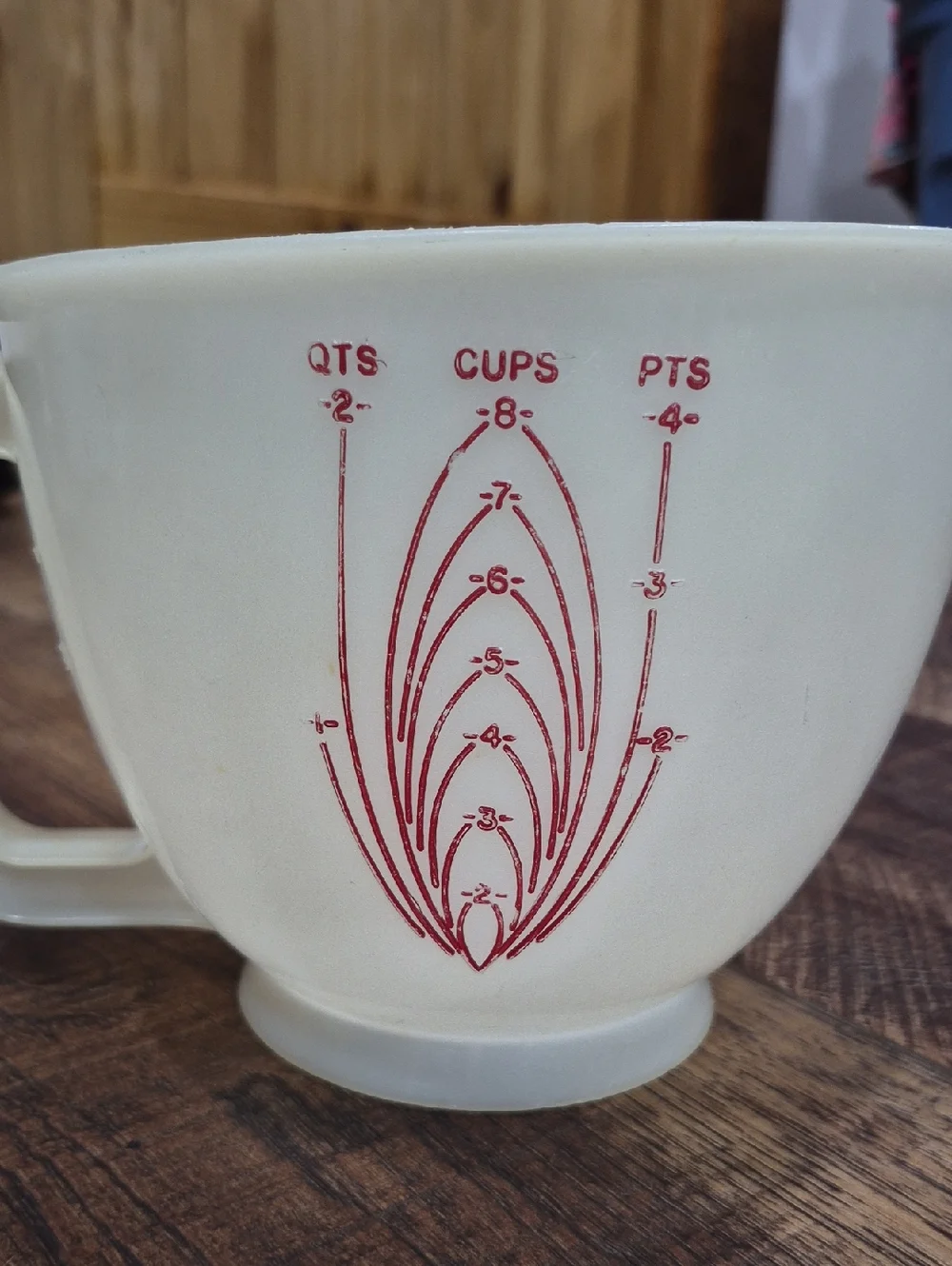 Vintage Tupperware Liquid Measurements Set Cottagecore Grandmacore